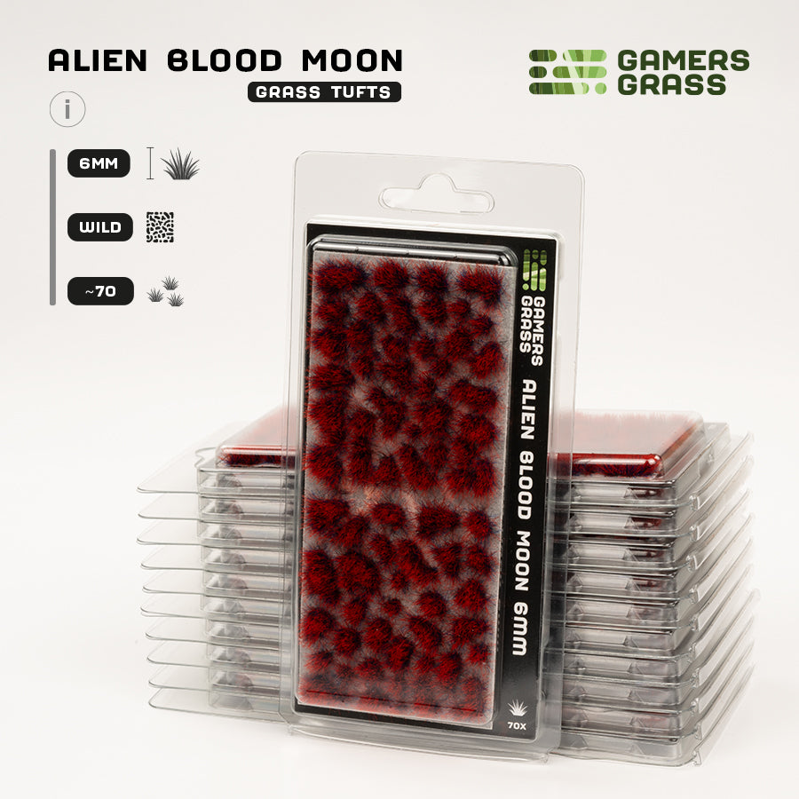 Alien Blood Moon 6mm - Wild Tufts By Gamers Grass