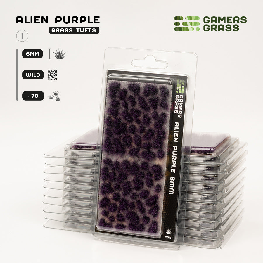 Alien Purple 6mm - Wild Tufts By Gamers Grass