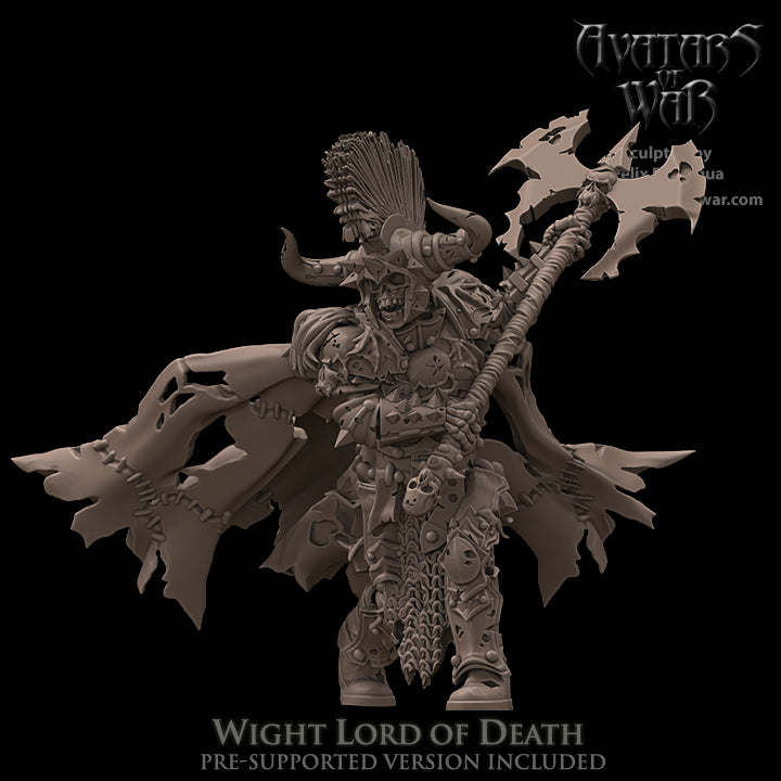 Wight Lord with Axe (Swinging) by Avatars of War