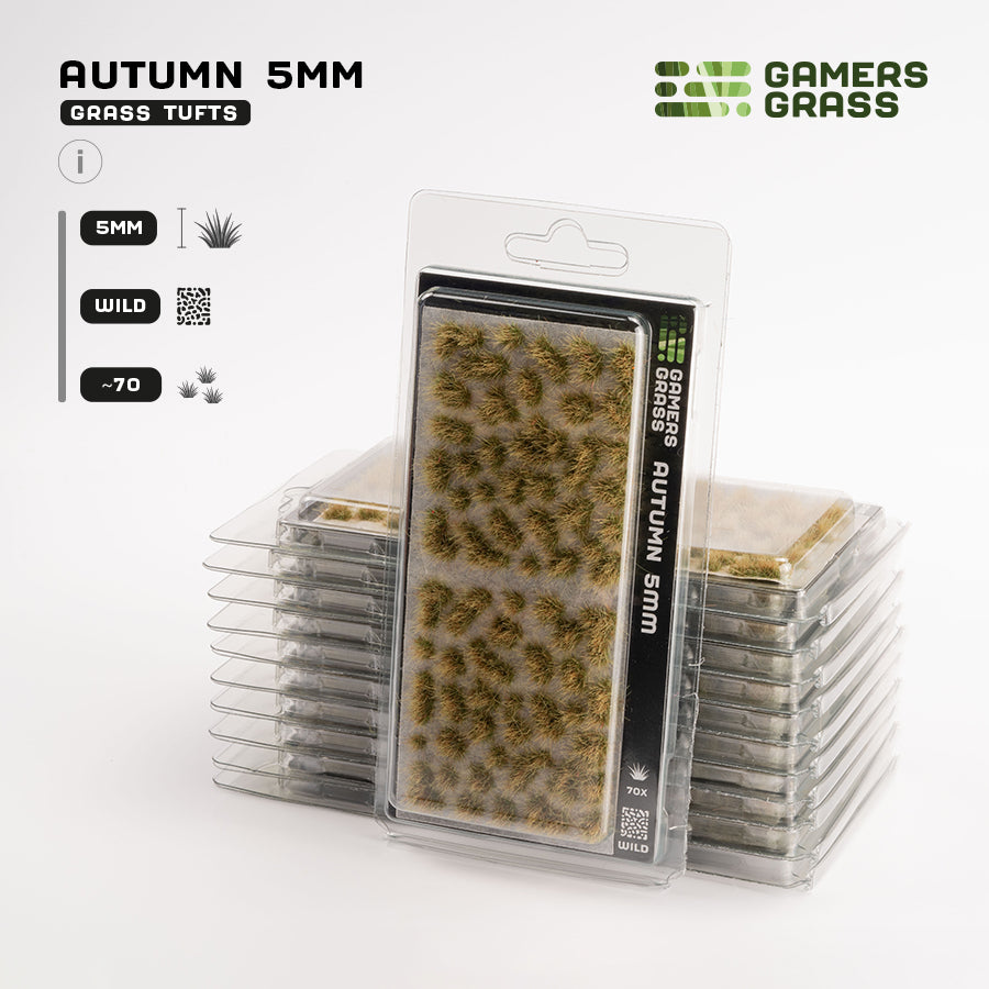 Autumn 5mm - Wild Tufts By Gamers Grass