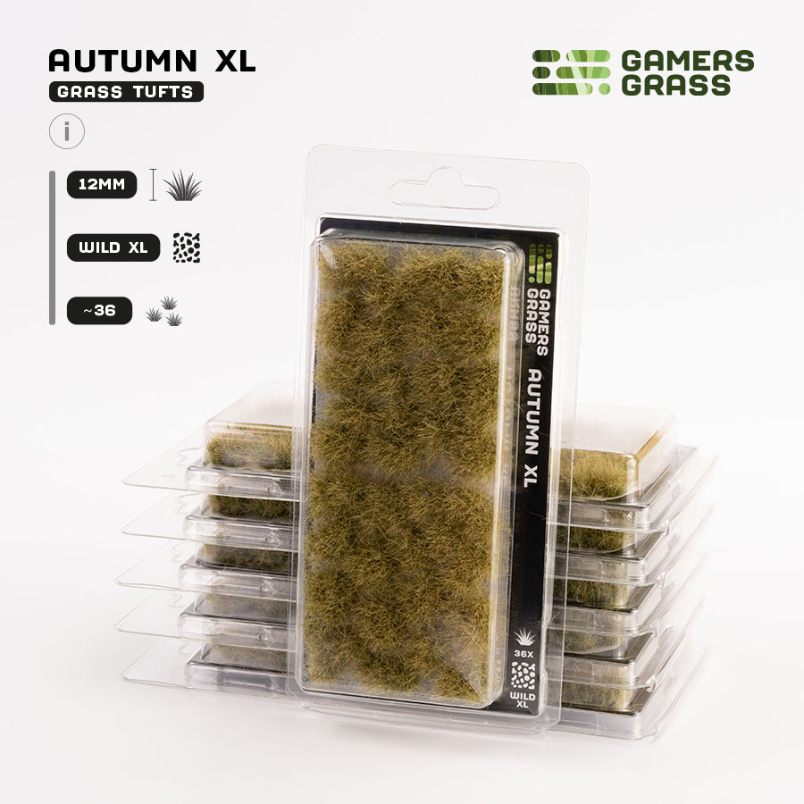 Autumn XL 12mm - Wild Tufts By Gamers Grass