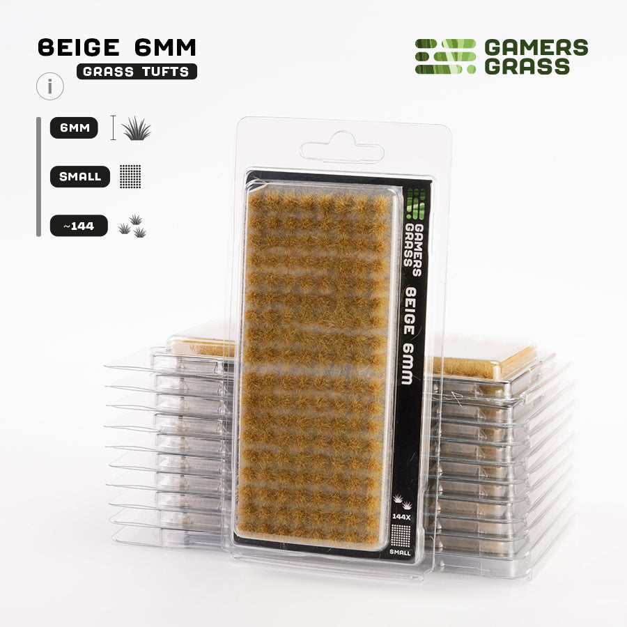 Beige 6mm - Small Tufts By Gamers Grass