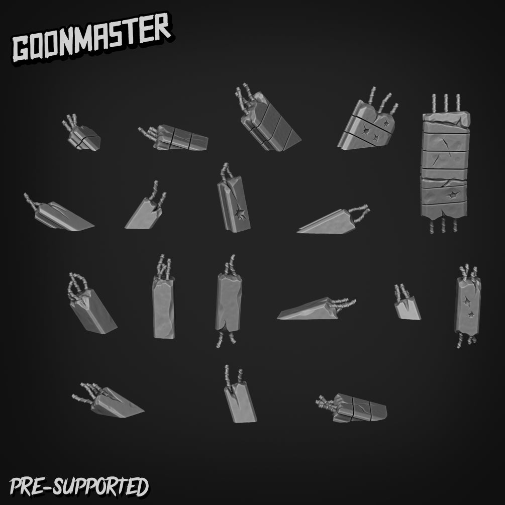 Concrete Rubble Set A by Goon Master