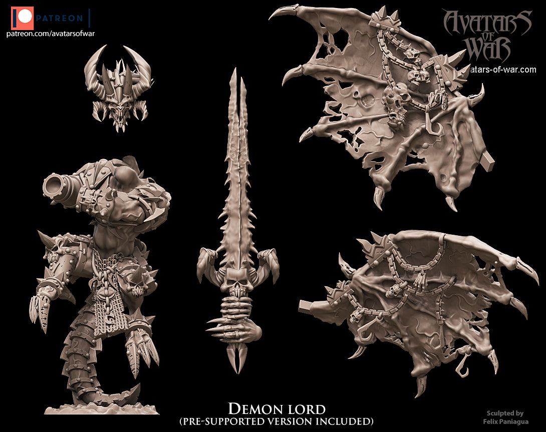 Demon Lord of Wrath by Avatars of War