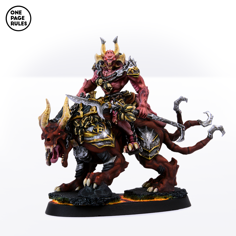 Champion of War on Great Beast - War Daemons (1 Model)