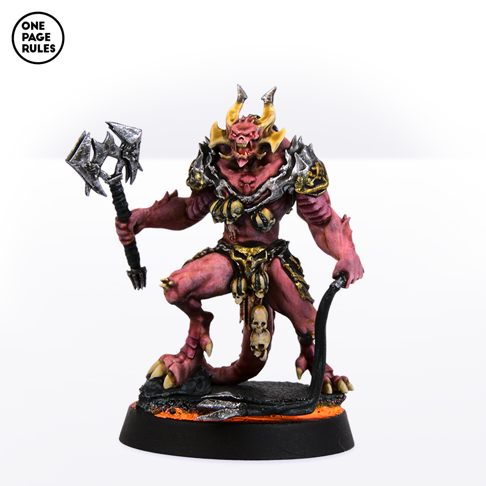 Champion of War (Whip Axe) - War Daemons (1 Model)