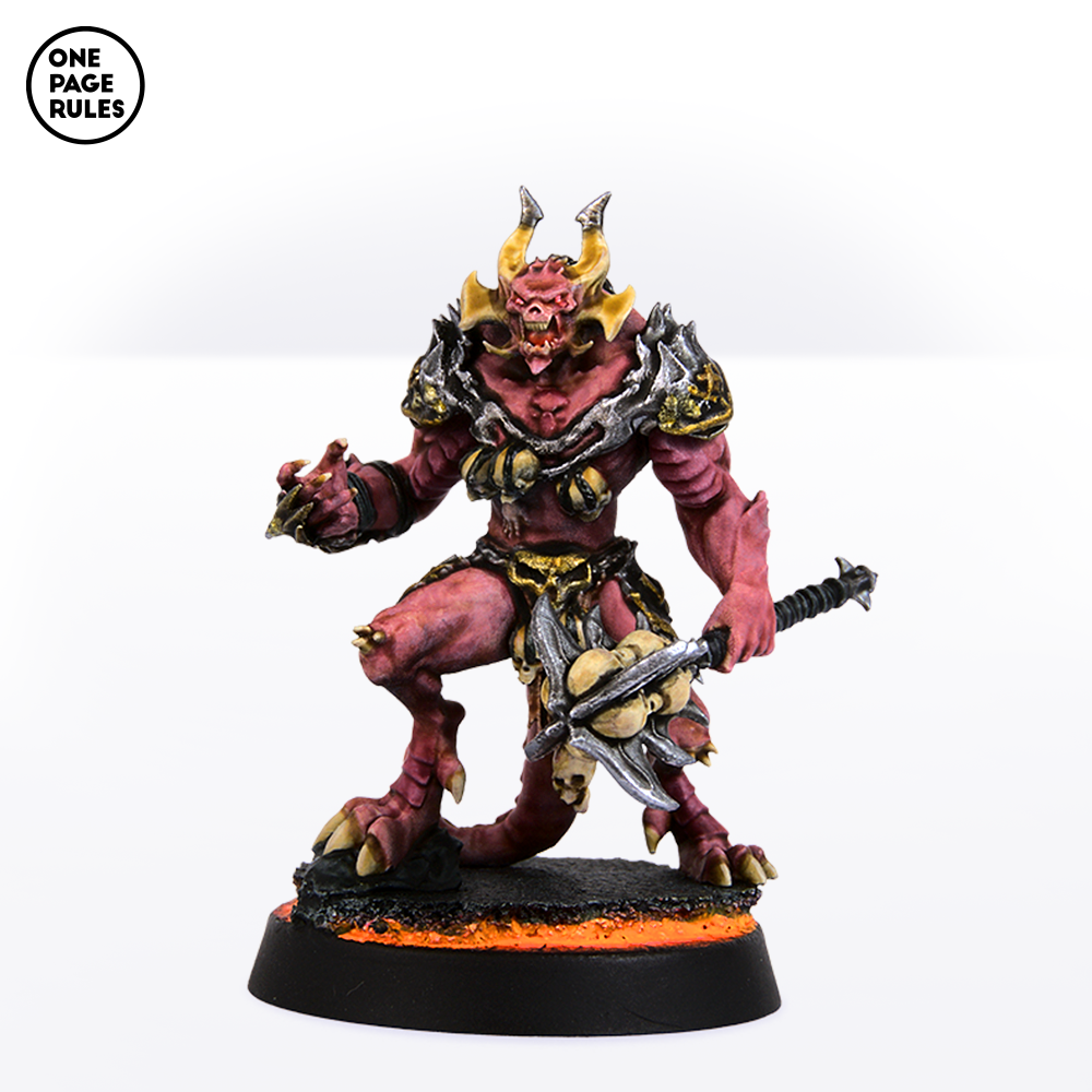 Champion of War (Hammer Gauntlet) - War Daemons (1 Model)