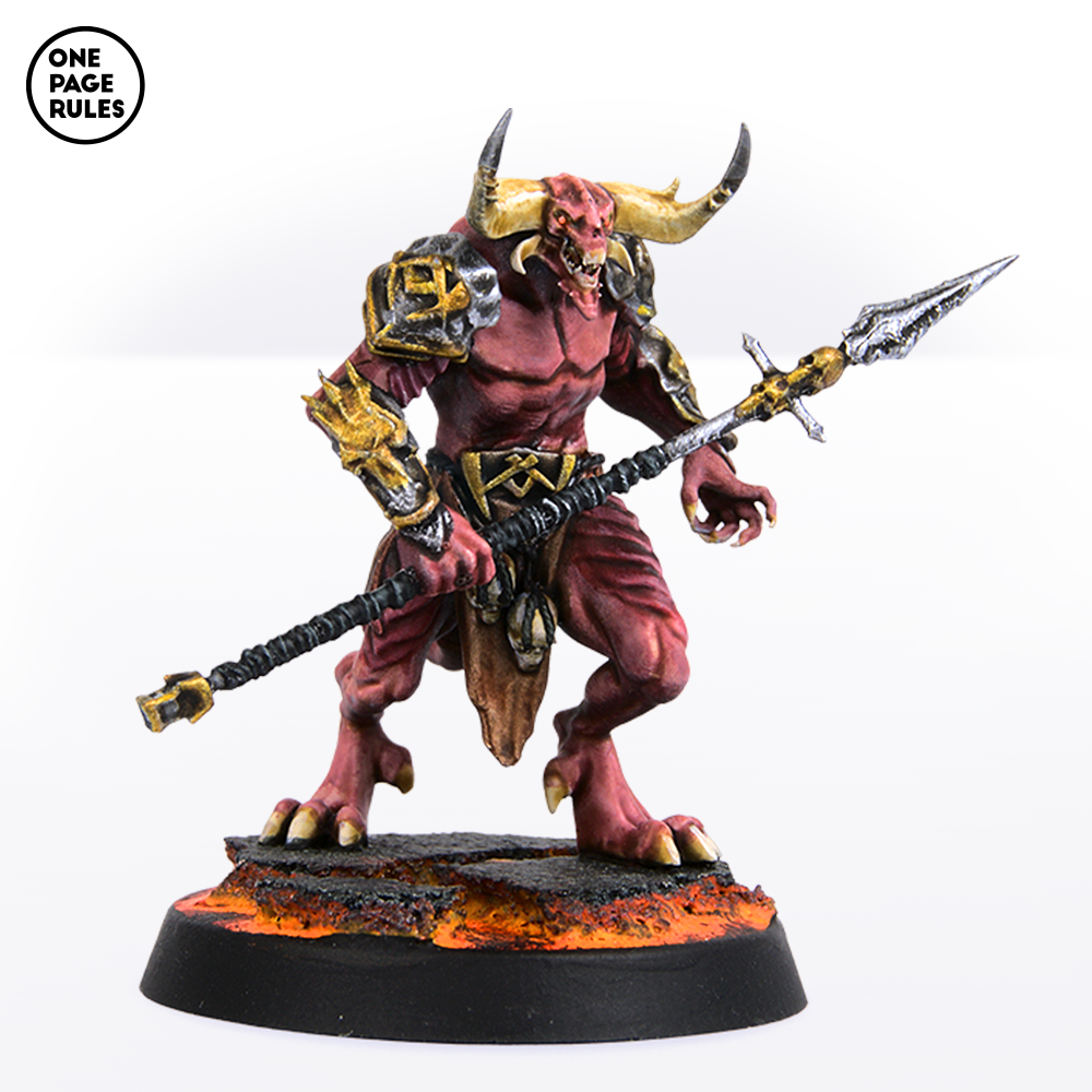 Blood Warriors (Spear) - War Daemons (5 Models)