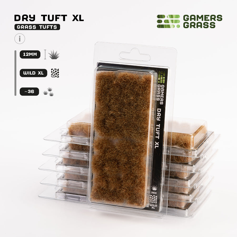 Dry XL 12mm - Wild Tufts By Gamers Grass