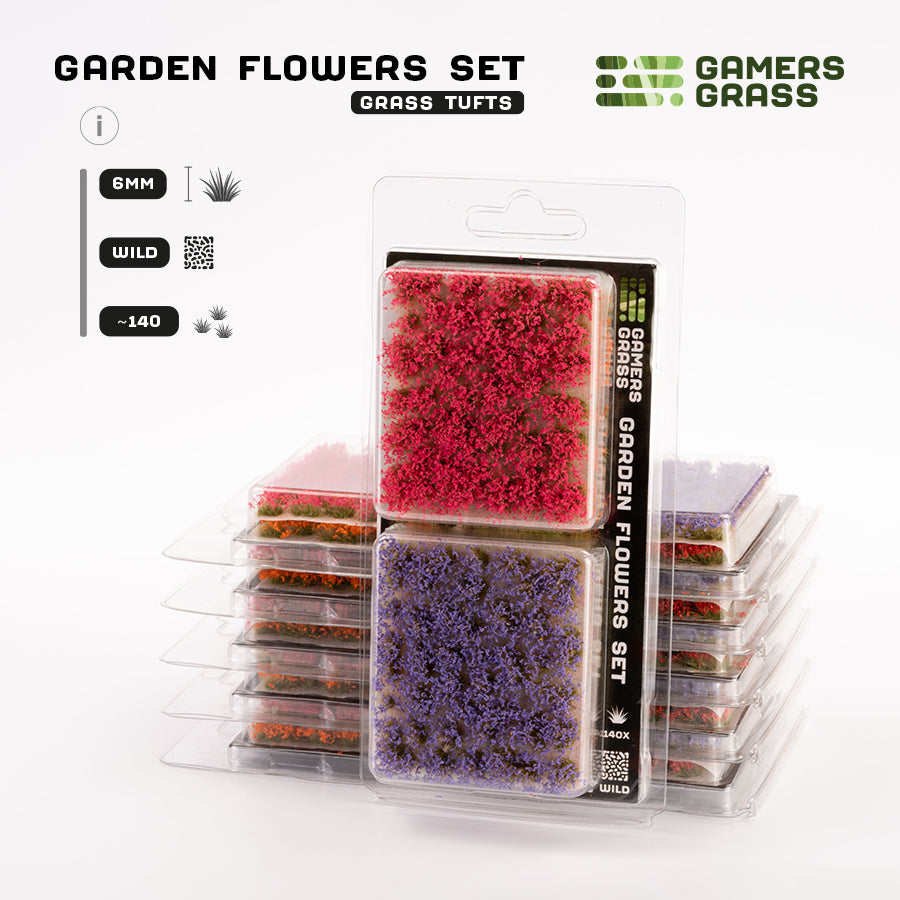 Garden Flowers Set - Wild Tufts By Gamers Grass