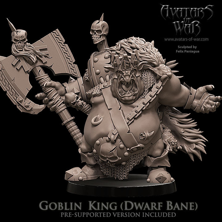 Goblin King (Dwarf Bane) by Avatars of War