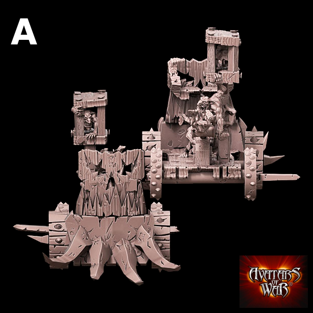Grotling Battle Wagon (Battle-Ready) by Avatars of War