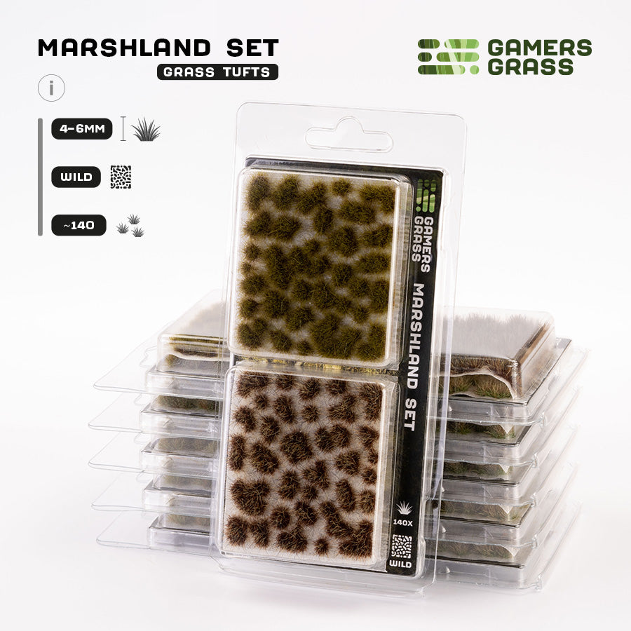 Marshland Set - Wild Tufts By Gamers Grass