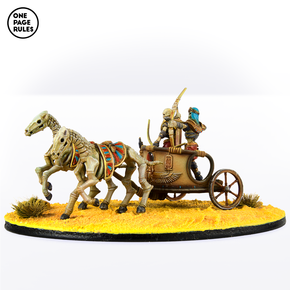 Skeleton Chariot (Bow) - Mummified Undead (1 Model)