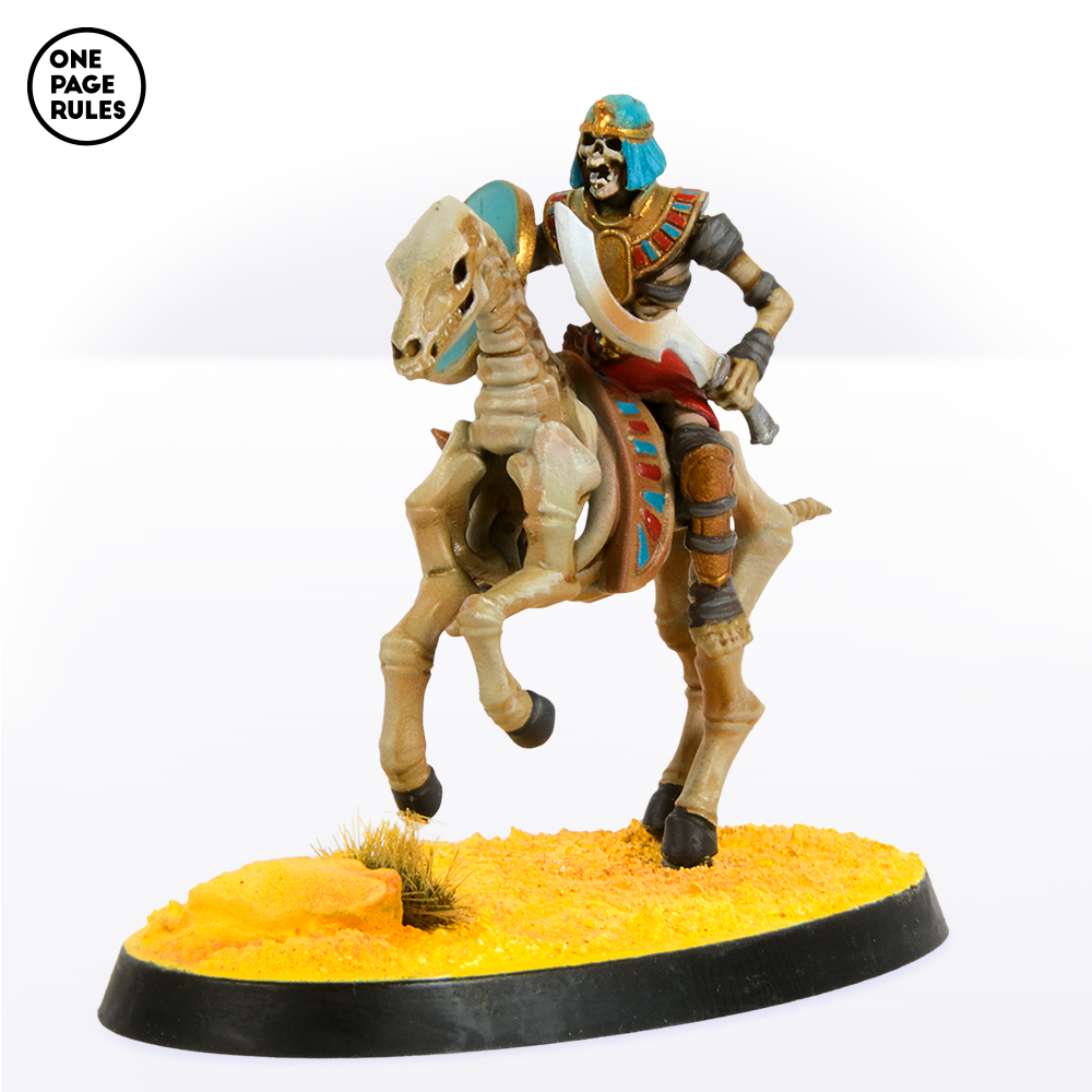 Skeleton Horsemen (Hand Weapon) - Mummified Undead (3 Models)