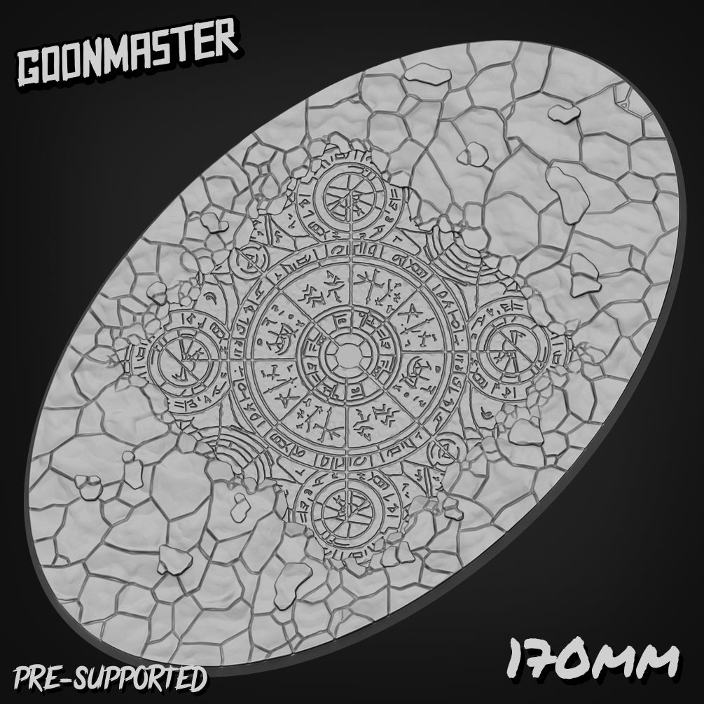 Occult Circle Carving Bases By GoonMaster