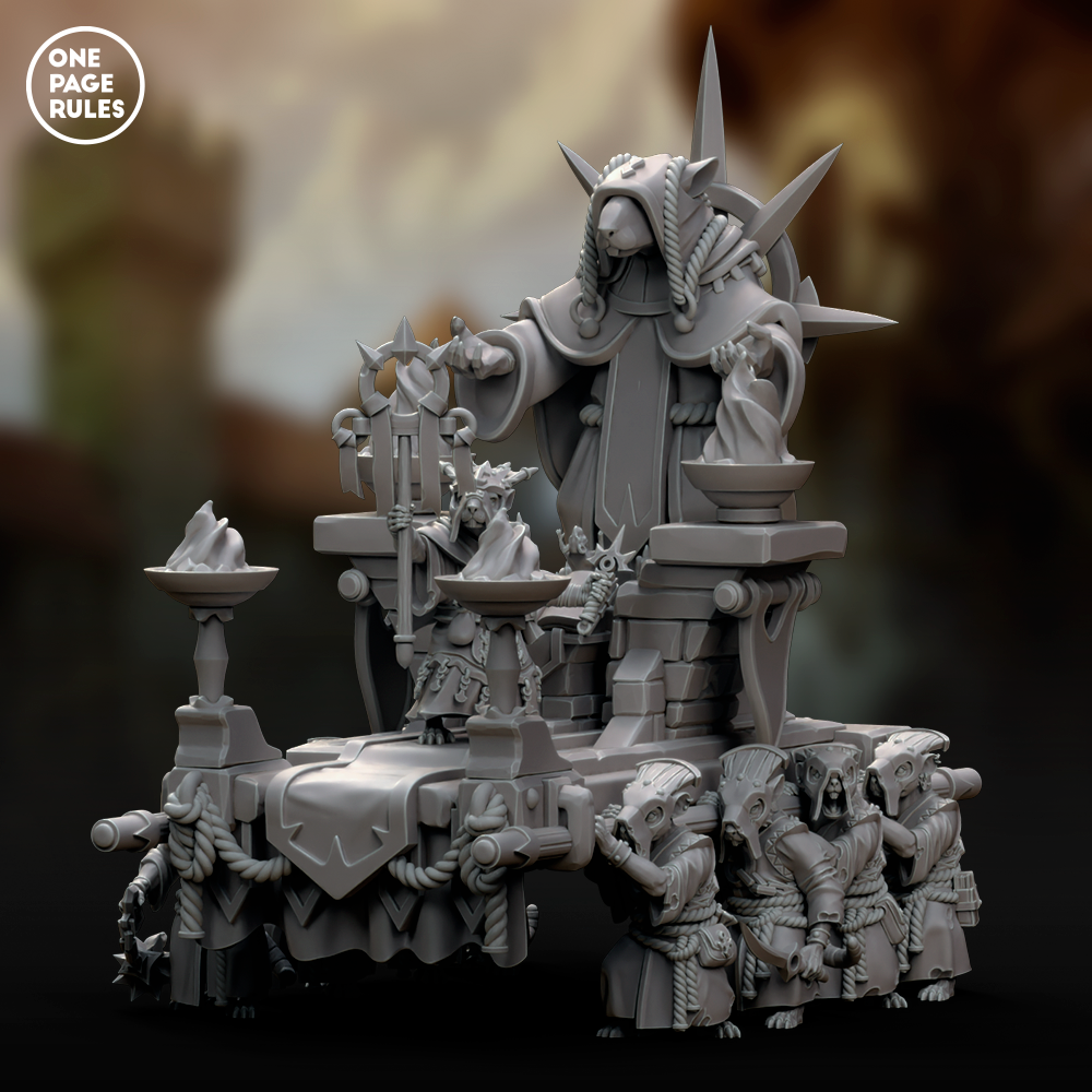 Blessed Platform (Preacher Statue) - Ratmen (1 Model)