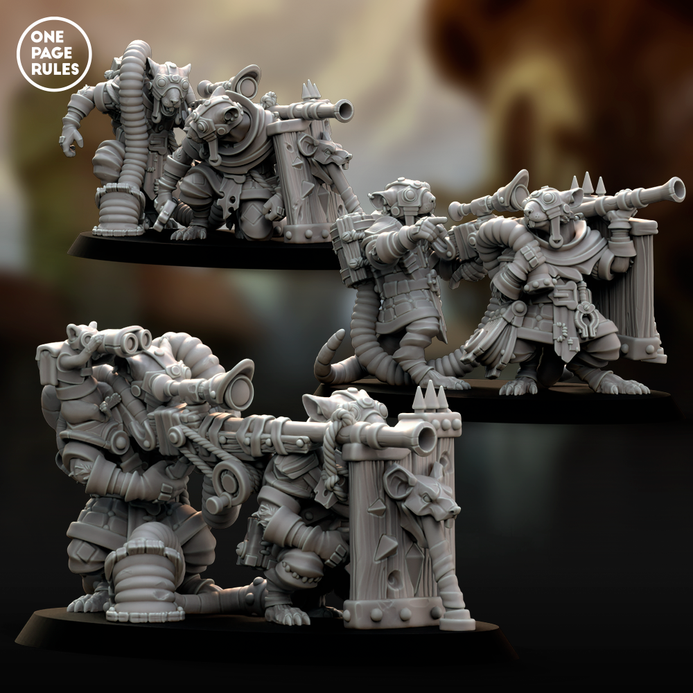 Snipers - Ratmen (3 Models)