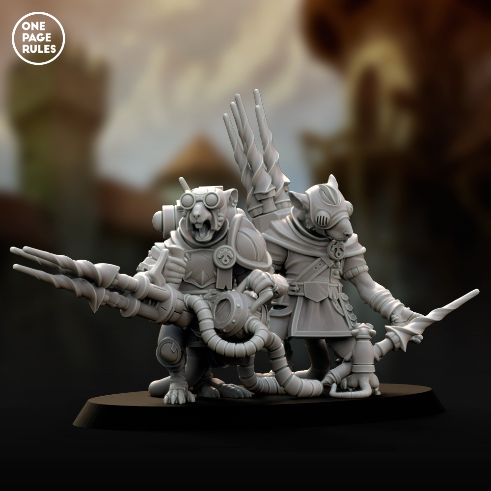 Weapon Teams (Drill) - Ratmen (2 Models)