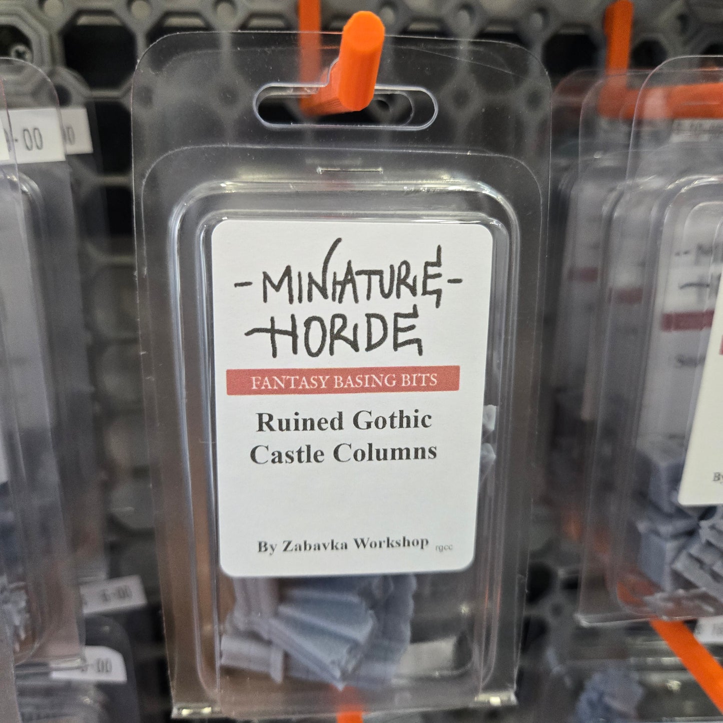 Ruined Gothic Castle Columns