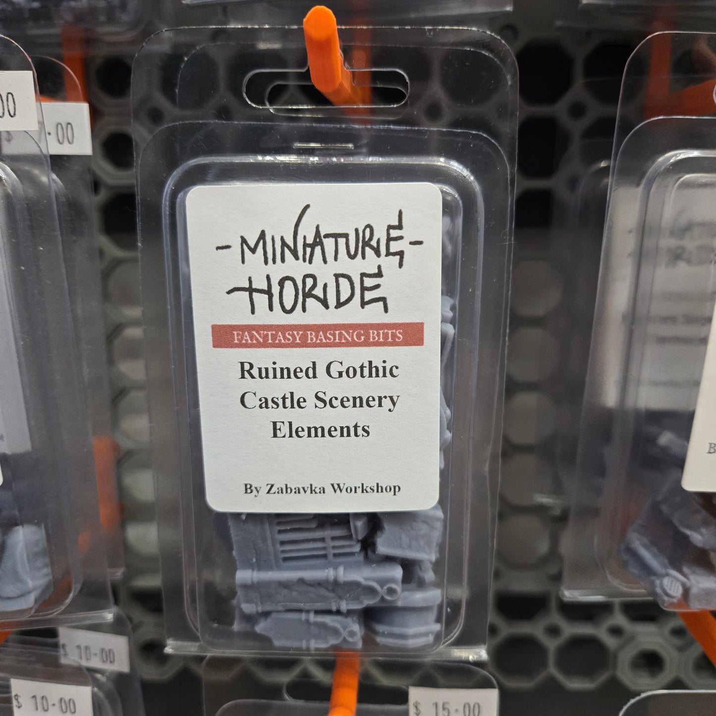 Ruined Gothic Castle Scenery Elements