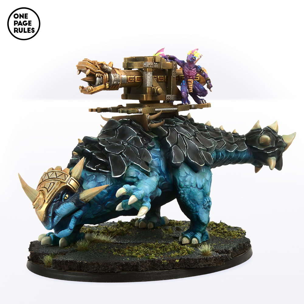 Ankylosaurus (Solar Beam) - Saurians (1+3 Models)