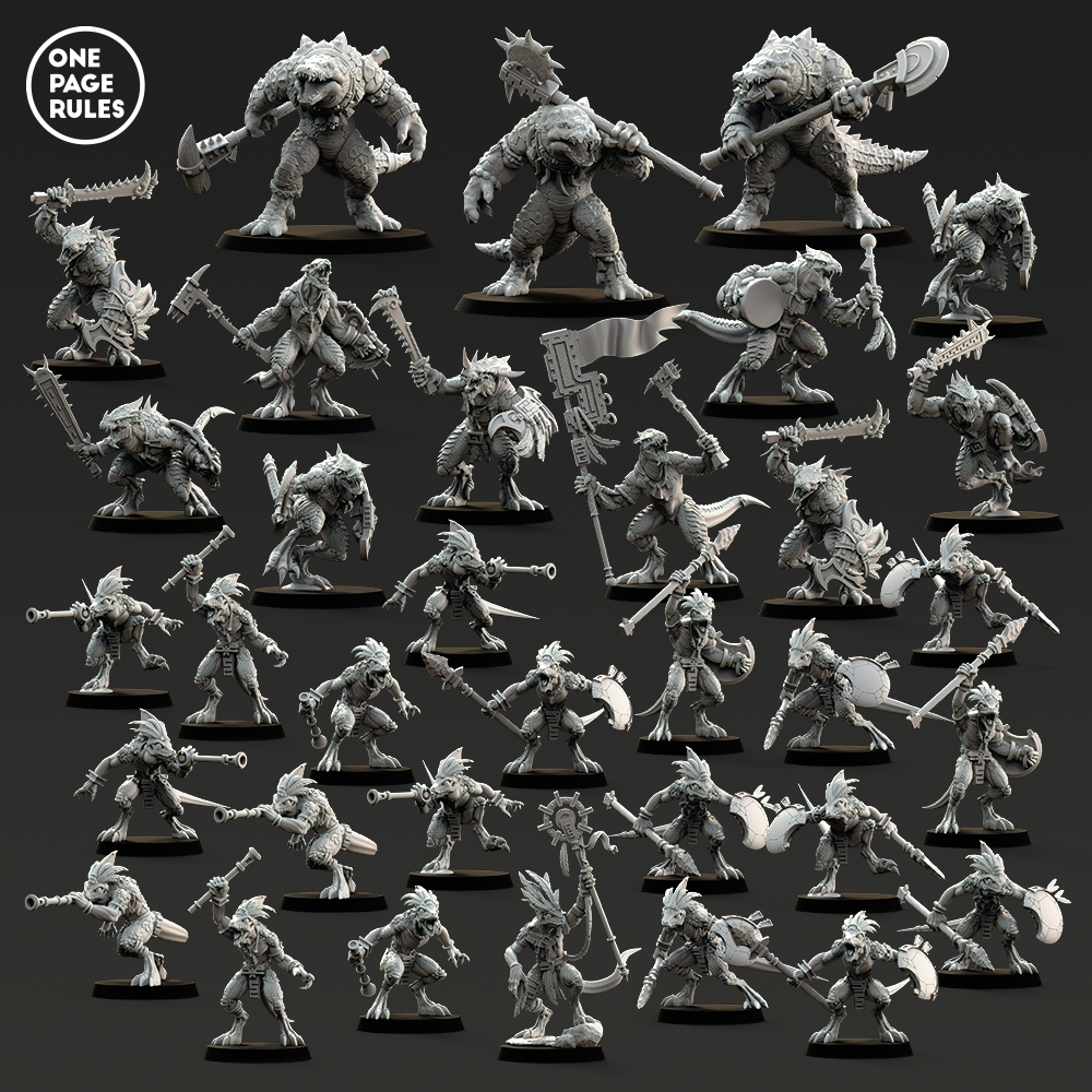 Saurians Army Starter (34 Models)