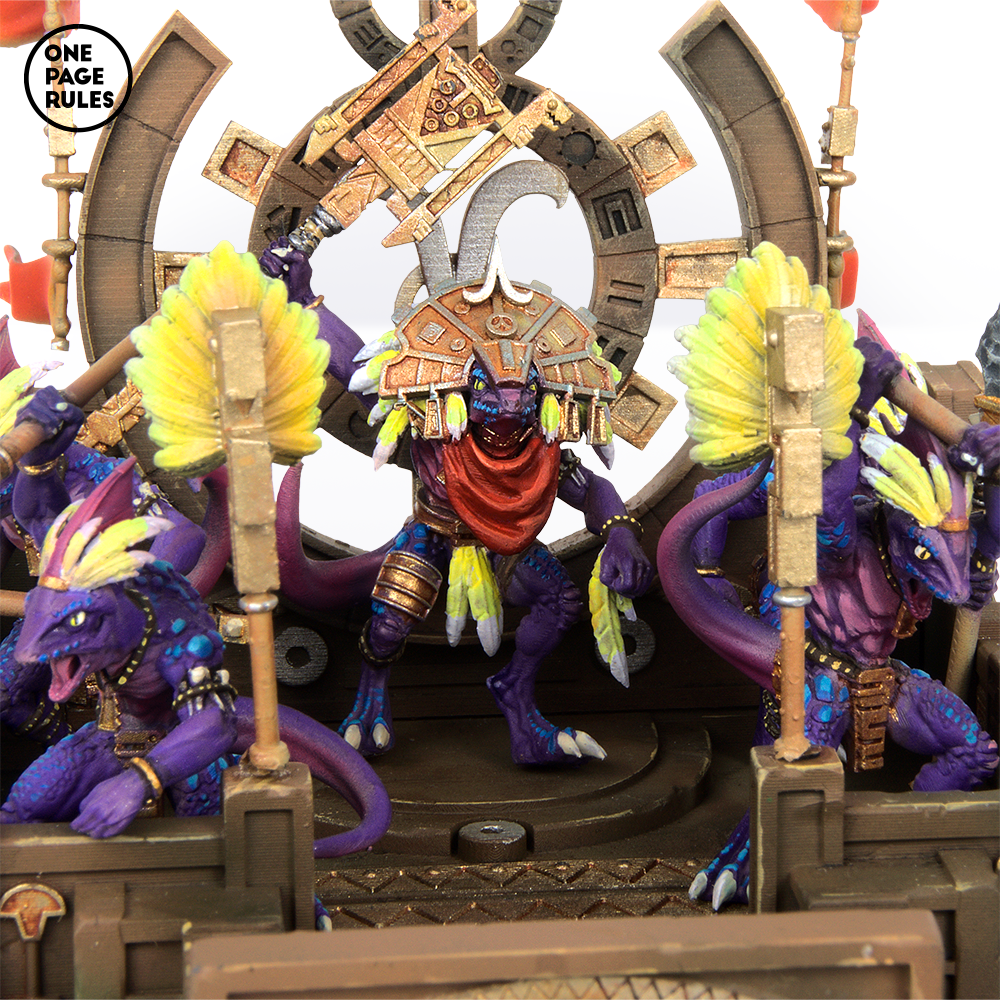 Triceratops (Altar) - Saurians (1+5 Models)