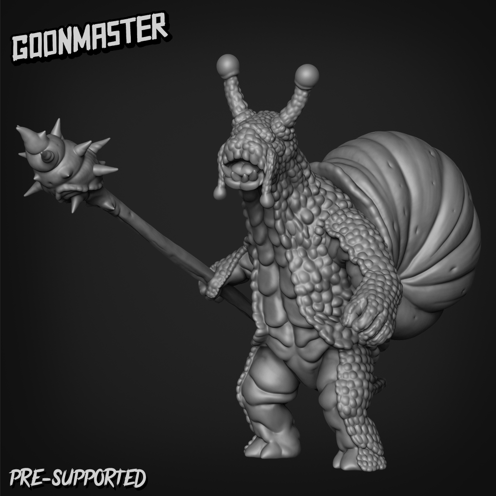 Snail With Spear By Goon Master