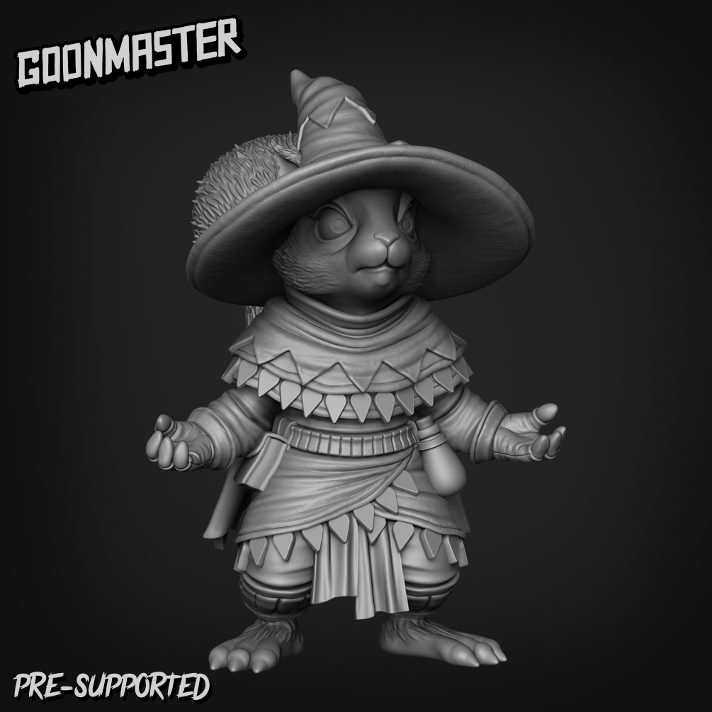 Squirrel Wizard By Goon Master