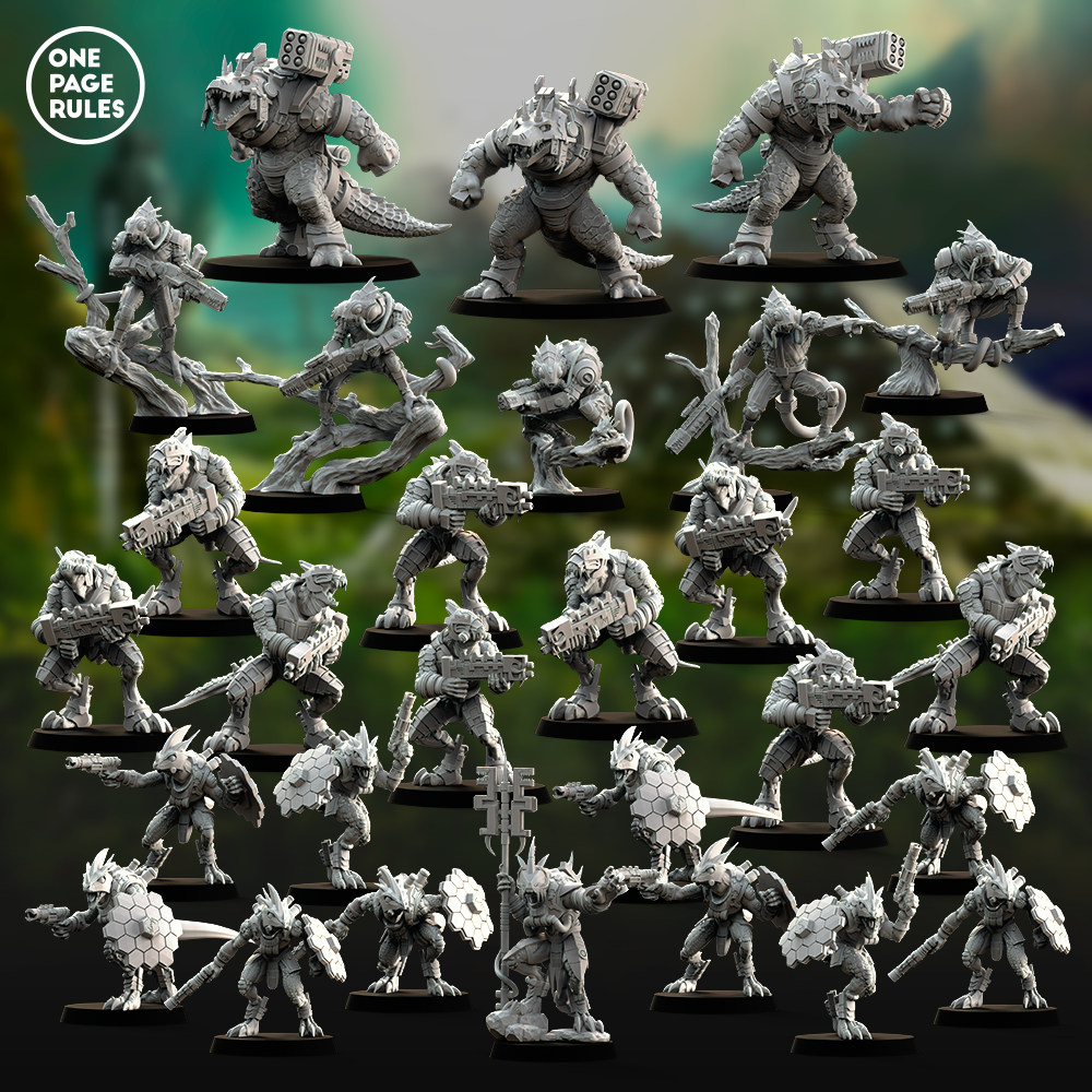 Saurian Starhost Army Starter (29 Models)