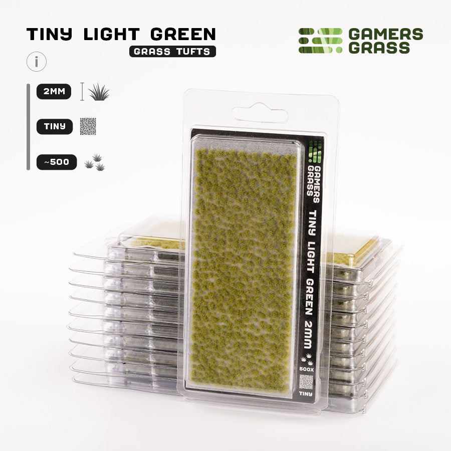 Light Green 2mm - Tiny Tufts By Gamers Grass
