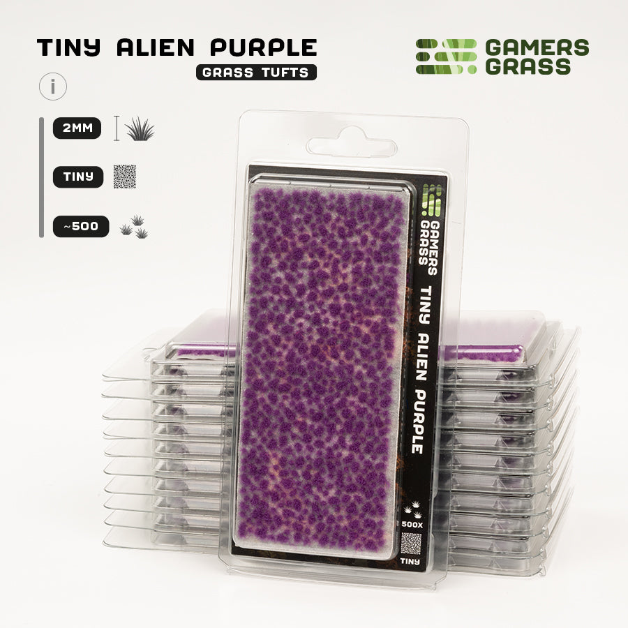 Alien Purple 2mm - Tiny Tufts By Gamers Grass