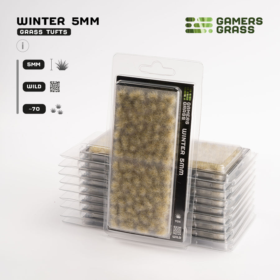 Winter 5mm - Wild Tufts By Gamers Grass
