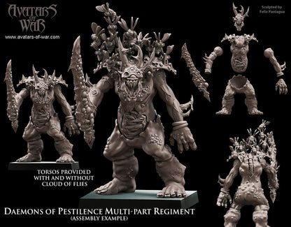 Demons of Pestilence (Multi-Part Regiment) by Avatars of War