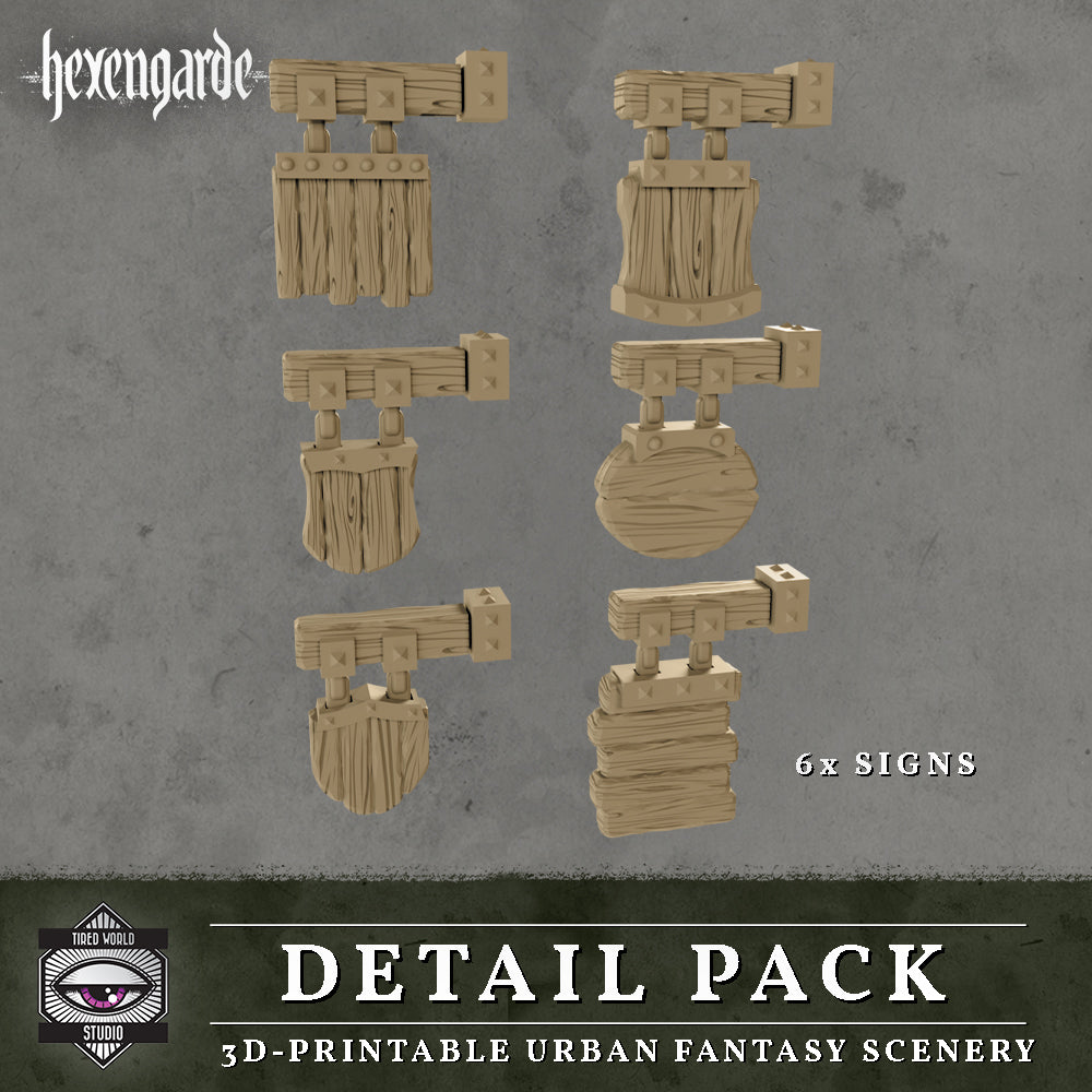 Detail Pack - Tired World Studio