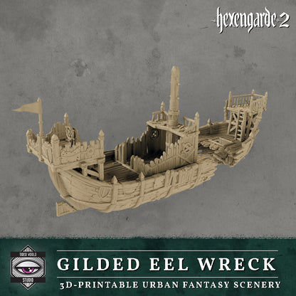 'Gilded Eel' Wreck - Tired World Studio