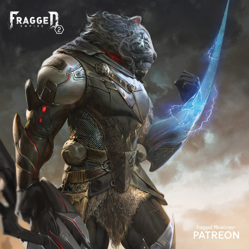 Remnant Divine Warrior By Fragged Miniatures