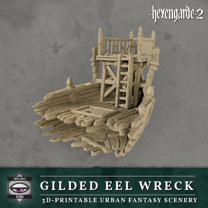 'Gilded Eel' Wreck - Tired World Studio