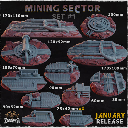 Mining Sector Bases by Zabavka Workshop
