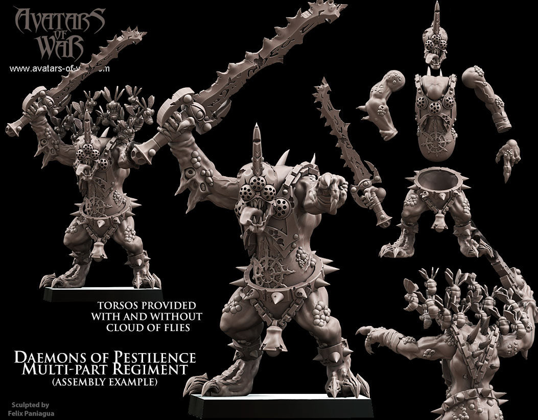 Demons of Pestilence (Multi-Part Regiment) by Avatars of War