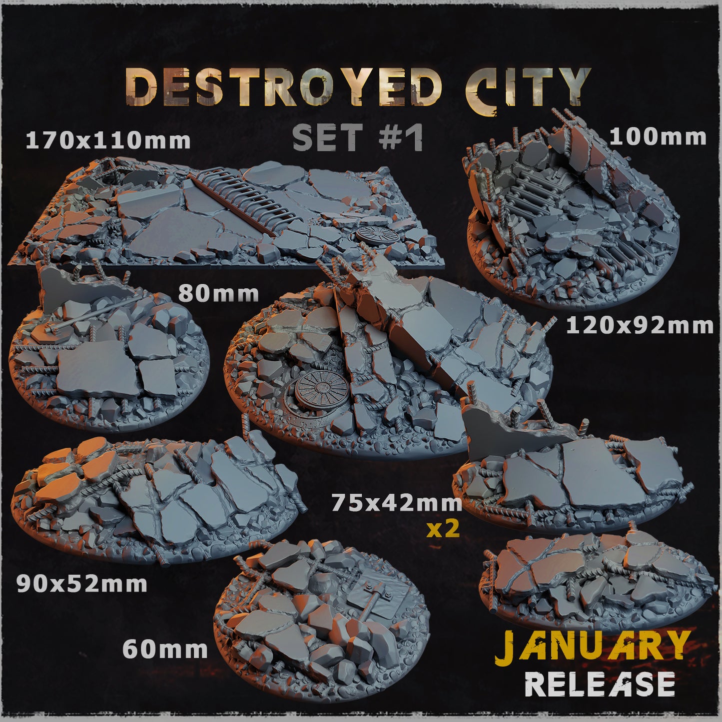 Destroyed City Bases by Zabavka