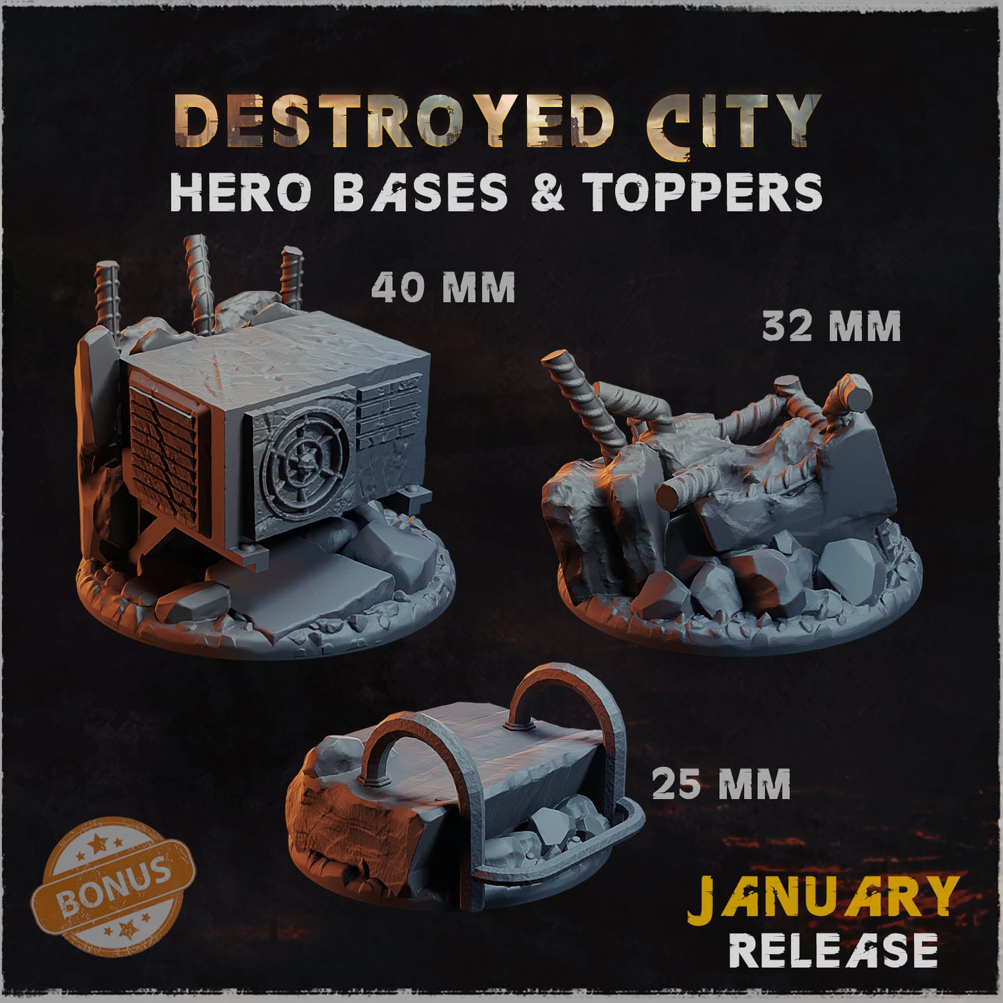 Destroyed City Bases by Zabavka