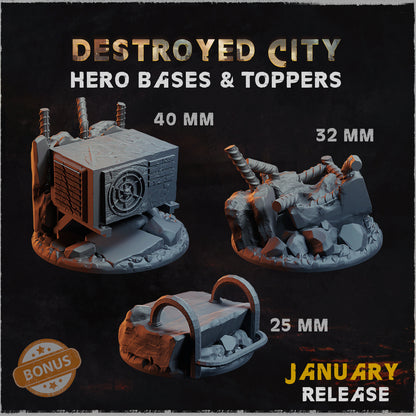 Destroyed City Bases by Zabavka