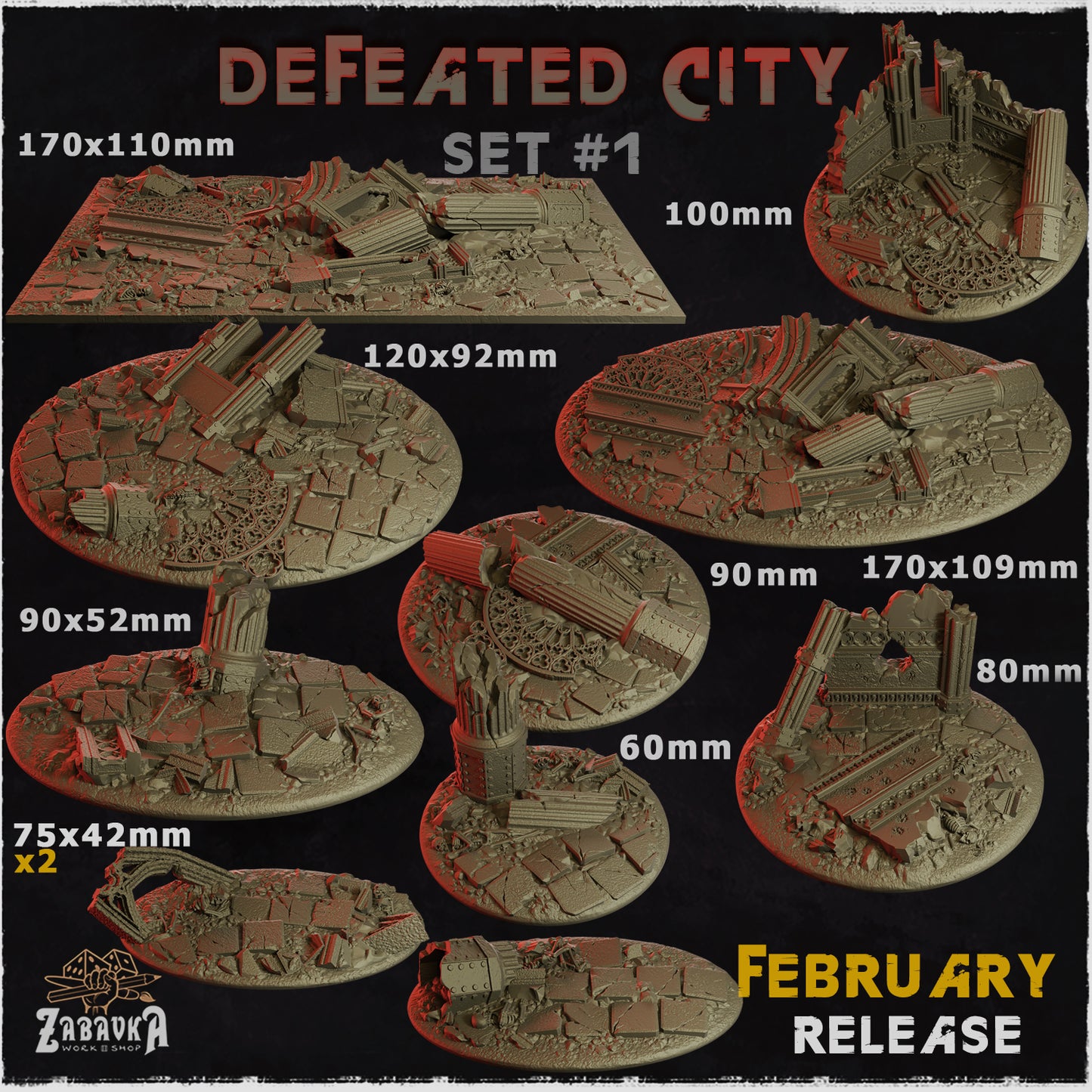 Defeated city Bases by Zabavka