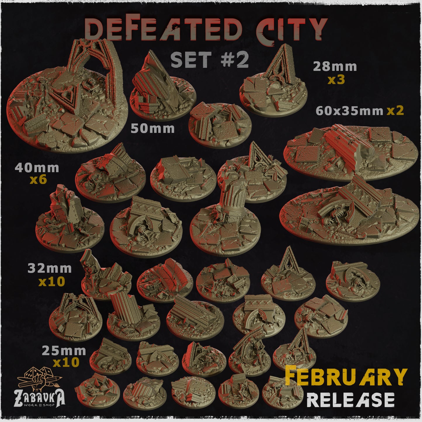 Defeated city Bases by Zabavka
