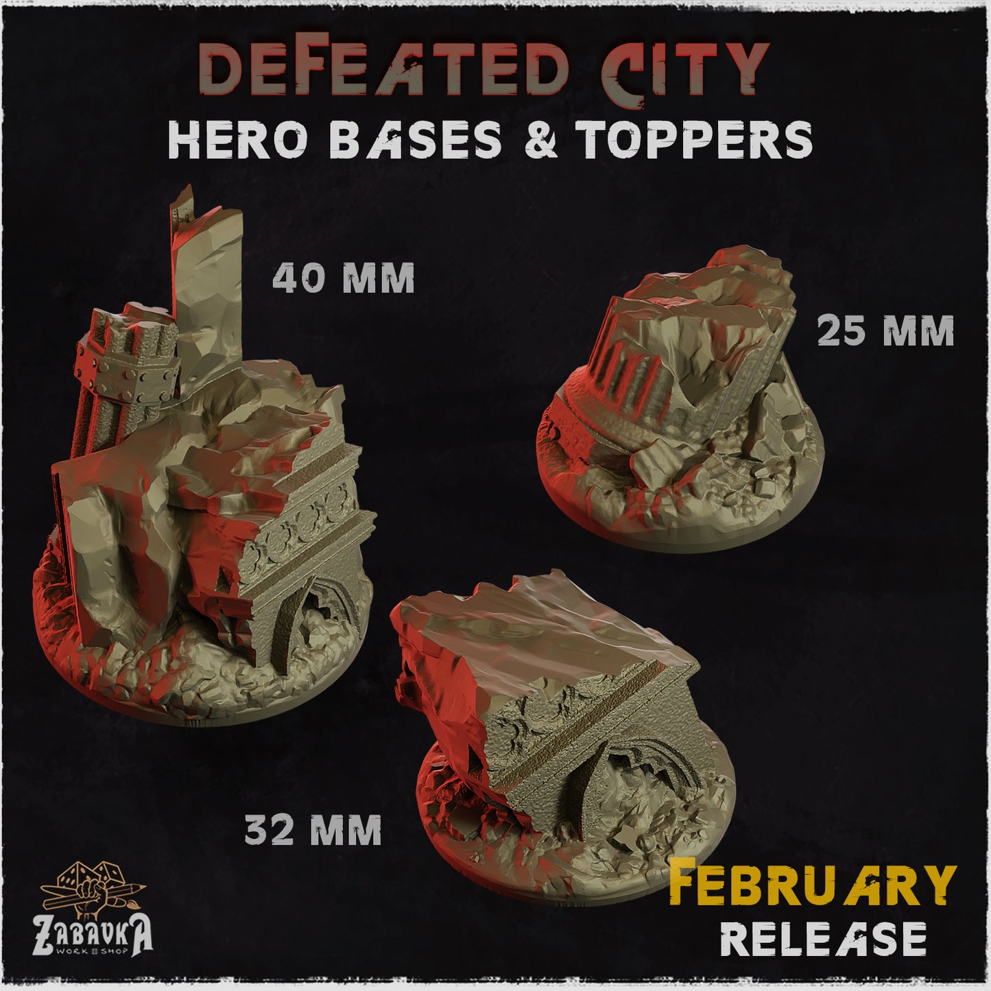 Defeated city Bases by Zabavka