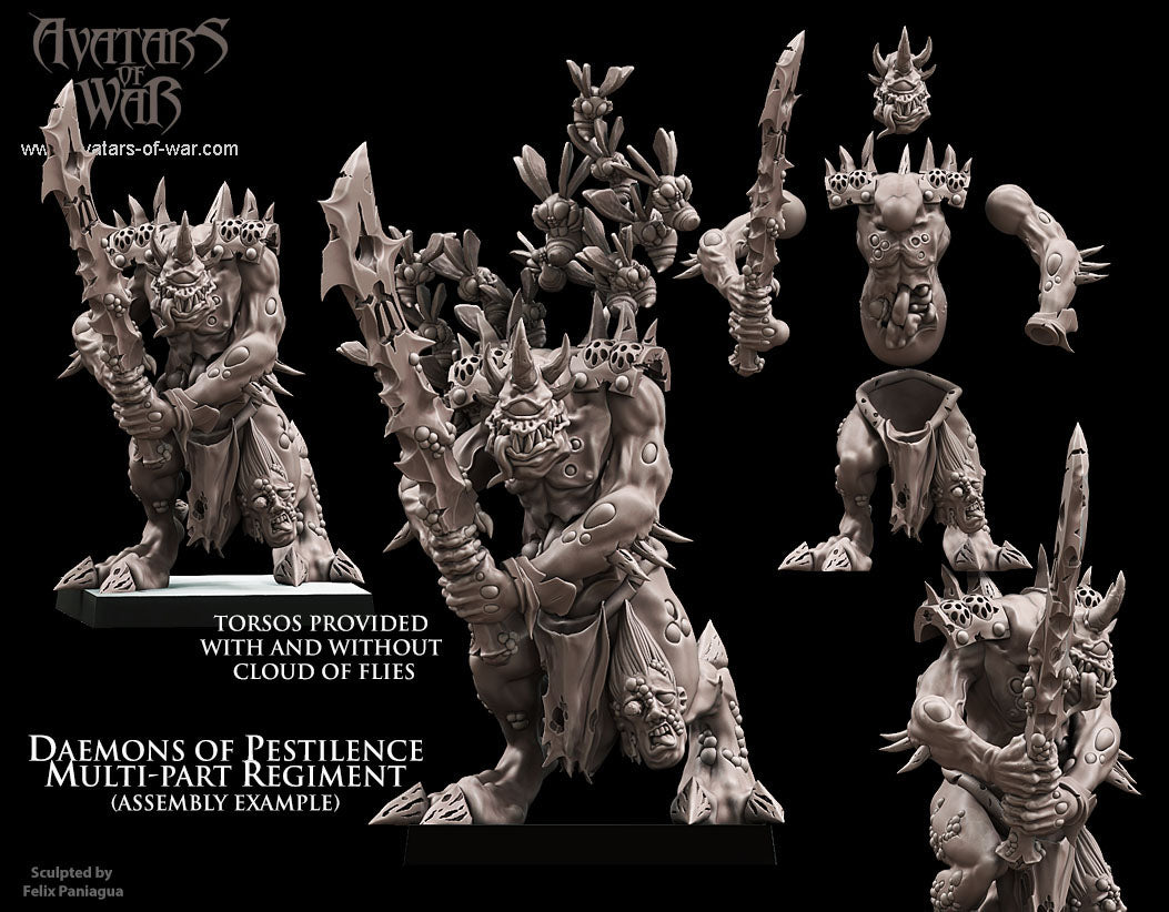 Demons of Pestilence (Multi-Part Regiment) by Avatars of War
