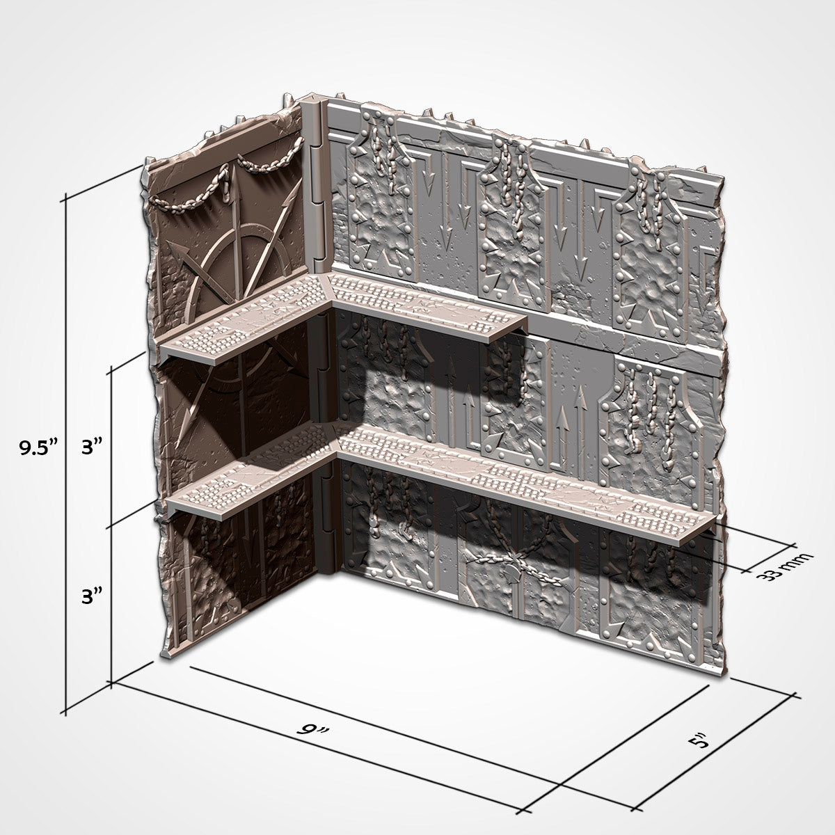 Medium WTC Foldable Terrain Pack By Txarli Factory