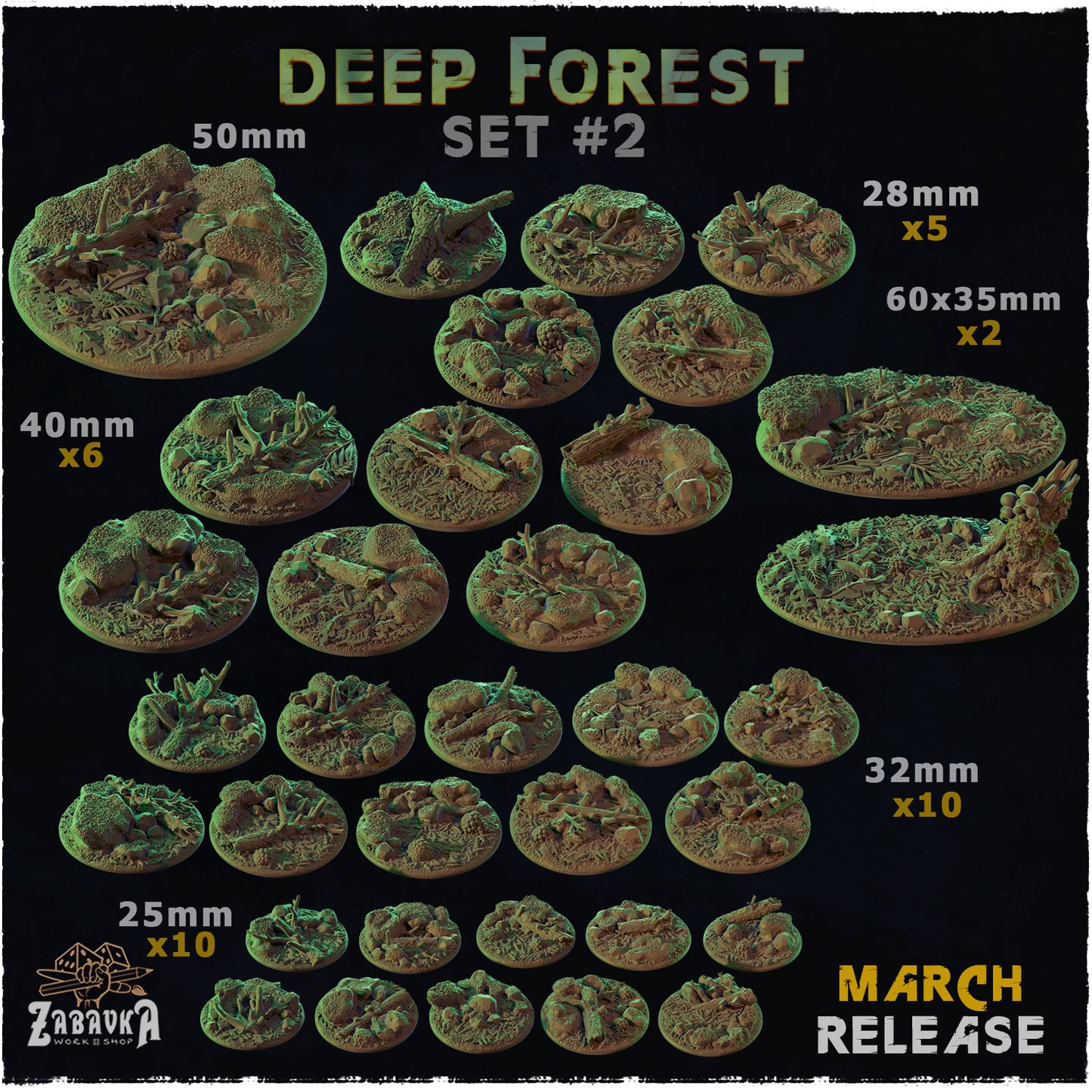Deep Forest Bases by Zabavka Workshop